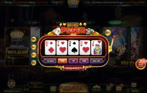 Mini Poker Hit Club thu hút đông đảo cược thủ tham gia